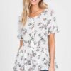 Ruffle Detail Top UJ1500 - Image 6
