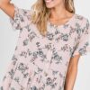 Ruffle Detail Top UJ1500 - Image 3